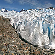Perito Moreno glacier in the Los Glaciares National Park, Patagonia, Argentina
